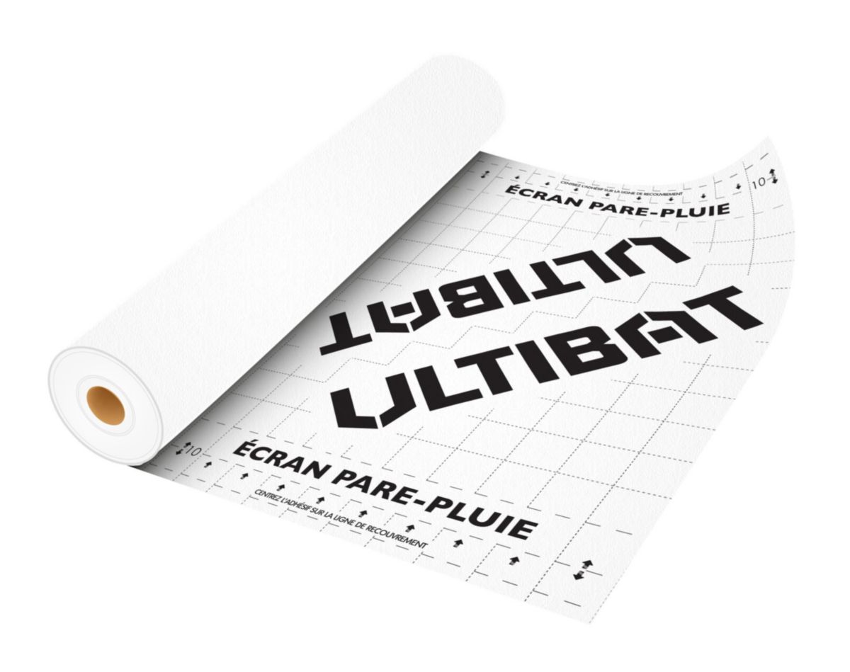 ULTIBAT Pare pluie anti UV 1000h rouleau de 1 5x50 m POINT.P