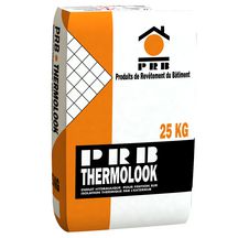 Enduit de finition pour ITE Thermolook GF/GM - grain fin/moyen - ton pierre - sac de 25 kg