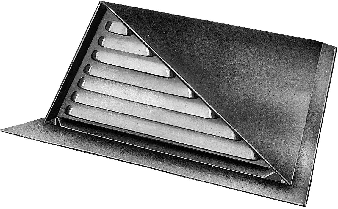 Vmzinc Chatiere Traditionnelle Triangulaire Pour Couverture Zinc Zinc Naturel Section De Ventilation 35 Cm 250x260 Mm Point P