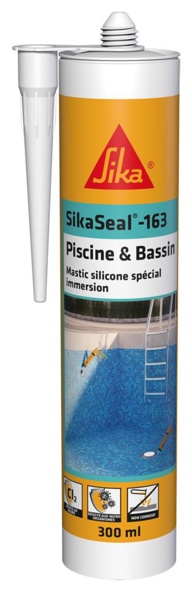 Sigillante Silicone SikaSeal-163 Per Piscine - Resistente Al Cloro, 300 Ml - Foto 9