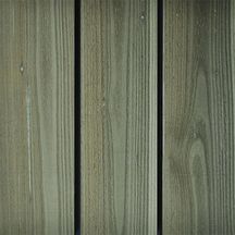 Bardage mur extérieur sapin blanc du Nord Preserve - profil planche agricole - traité classe 3 vert - 19x150 mm - L. 3,6 m