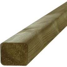 Lambourde Pin rouge du Nord traité classe 4 vert 45x70 longueur 3,90 mètres Réf 114307