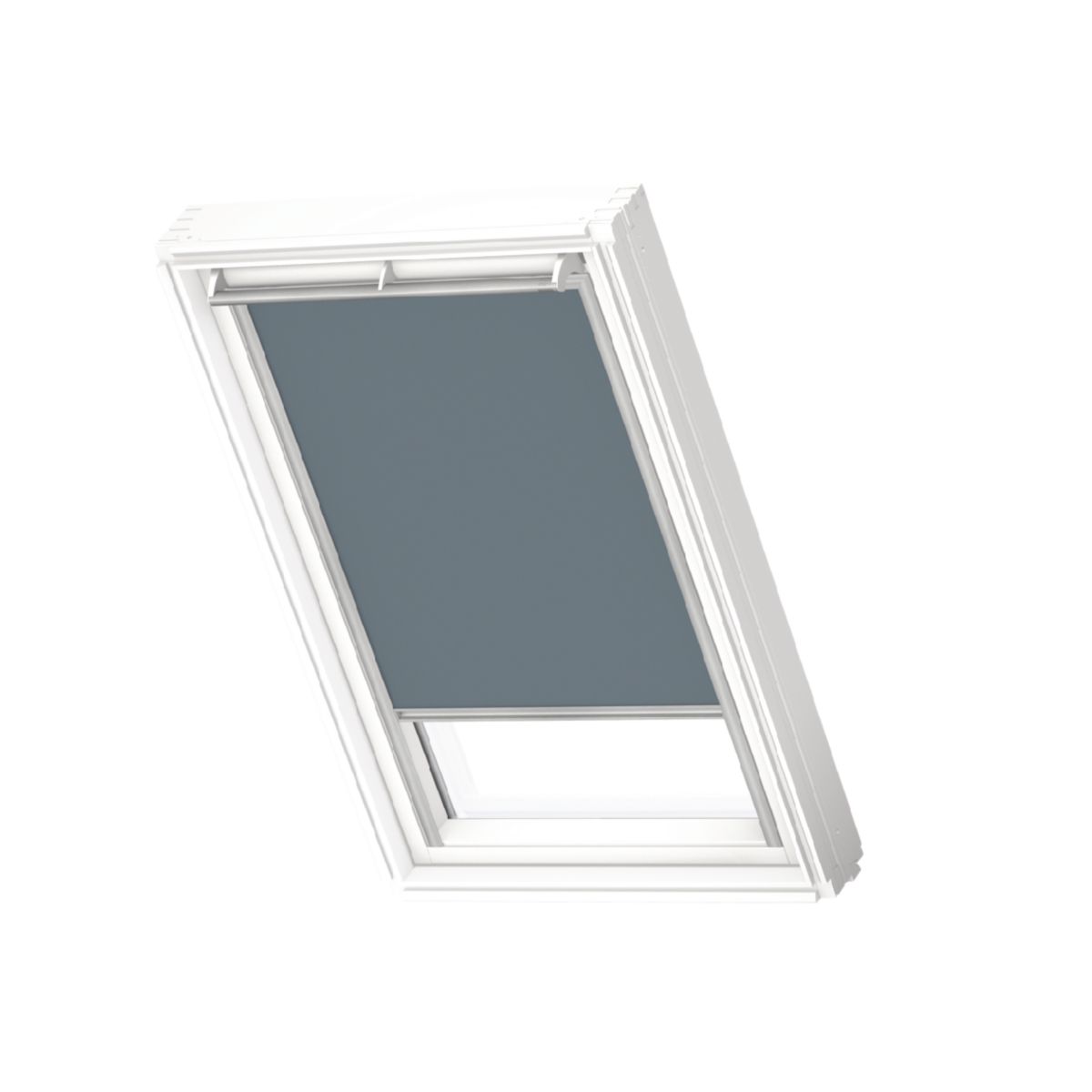 VELUX Store d'occultation VELUX DKL avec profilés aluminium brossé