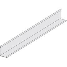 Cornière prélaquée blanc épaisseur 0,5mm 24x19mm longueur 3m Ref. 13686