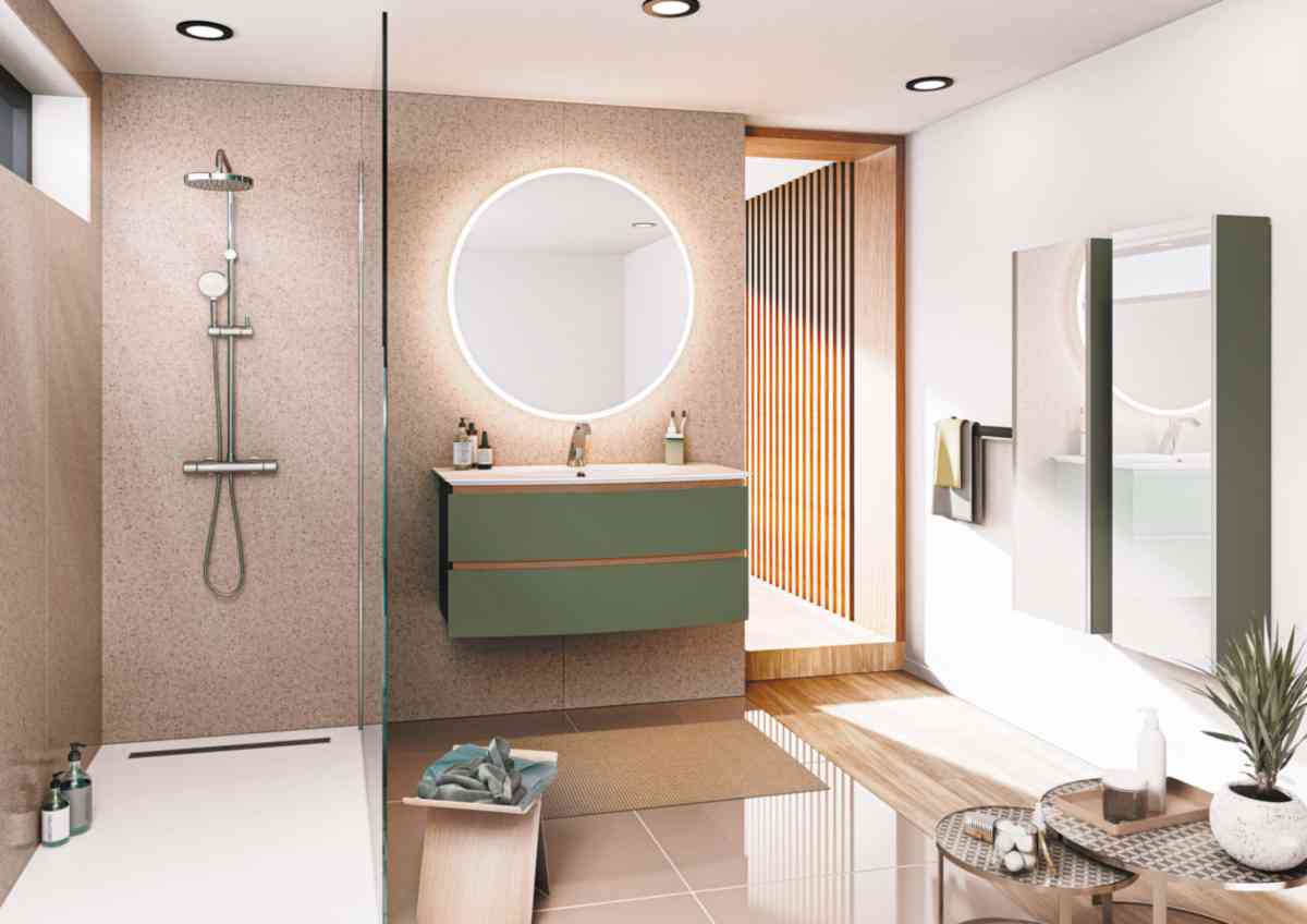 DECOTEC Meuble vasque suspendu BEL AMI x x