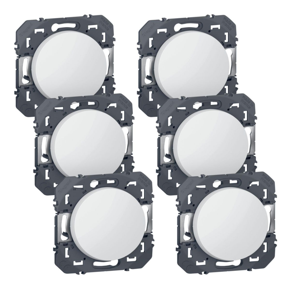 Legrand LEG95050 VV 10A BLC CPL Dooxie Interruptor Completo De