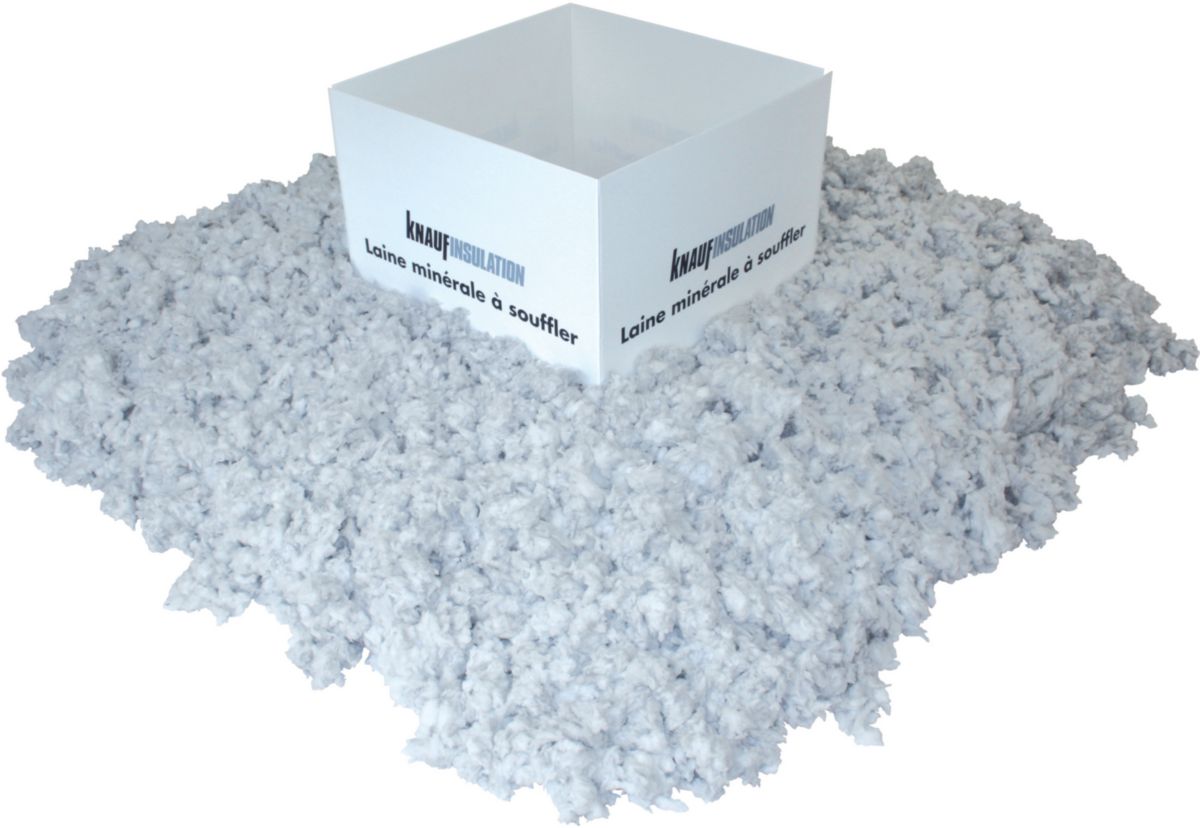Location Souffleuse Laine De Verre Point P KNAUF INSULATION - Kit laine à souffler pour isolation thermo-acoustique  Thermoloft | POINT.P
