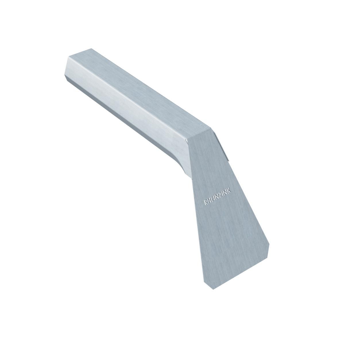 Tuyau De Descente (Gouttière) Rheinzink Reviso - Kit 6 Pièces Avec Bouchon De Pied - Titane-Zinc - Argenté