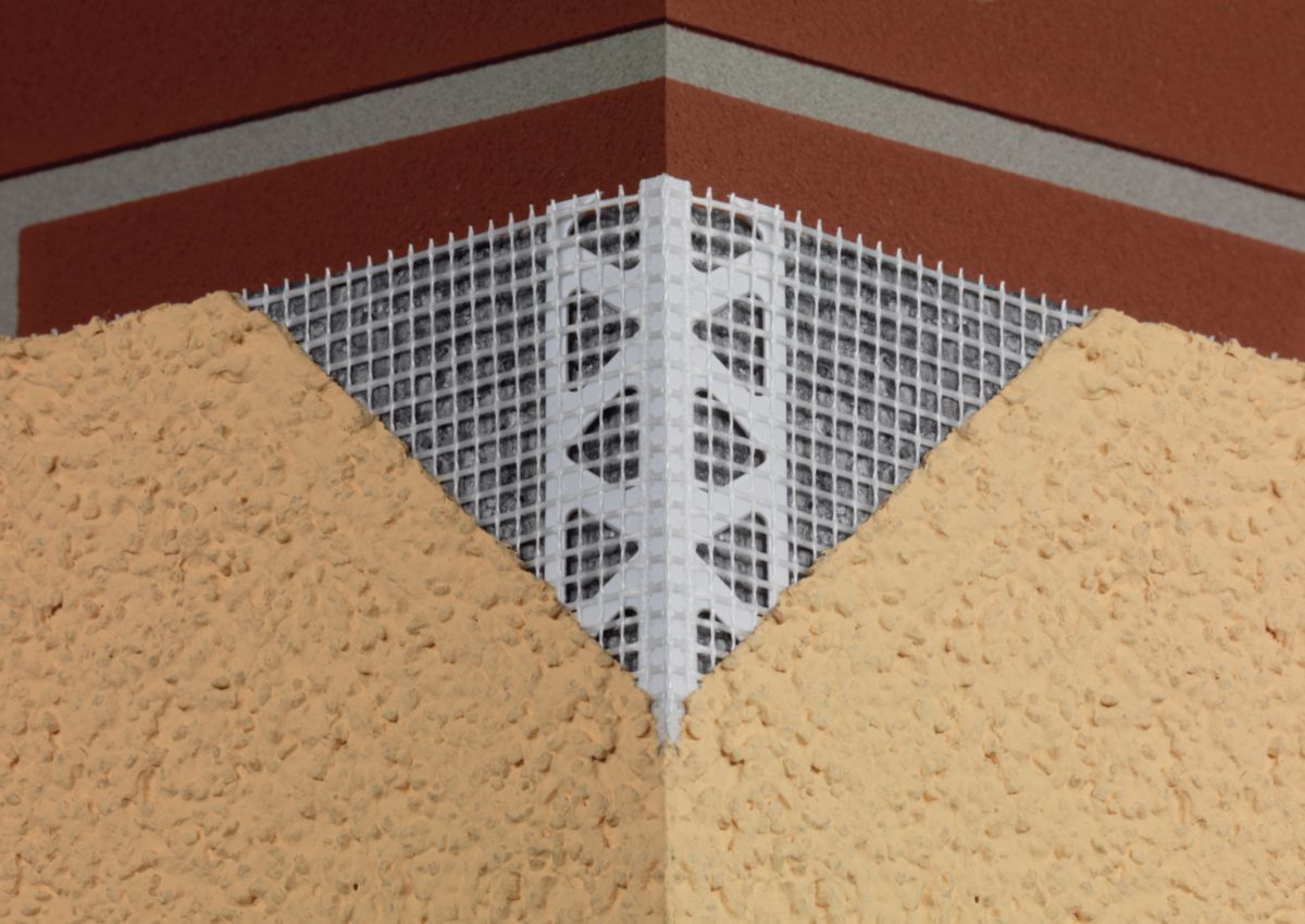 Cornière PVC entoilée 100 x 230 mm