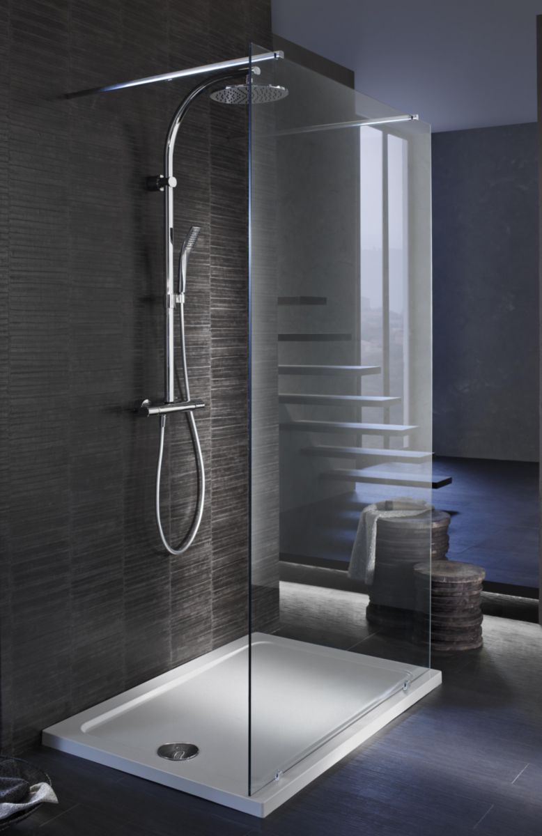 JACOB DELAFON Receveur FLIGHT rectangulaire extraplat 140 x 70 x 4