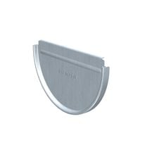 Talon symétrique universel emboitable zinc naturel 250 mm boudin 14 mm Réf. 11007794
