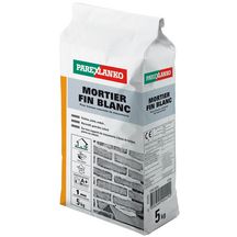 Mortier fin blanc - sac de 5 kg