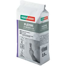 Plâtre à modeler - sac de 2,5 kg