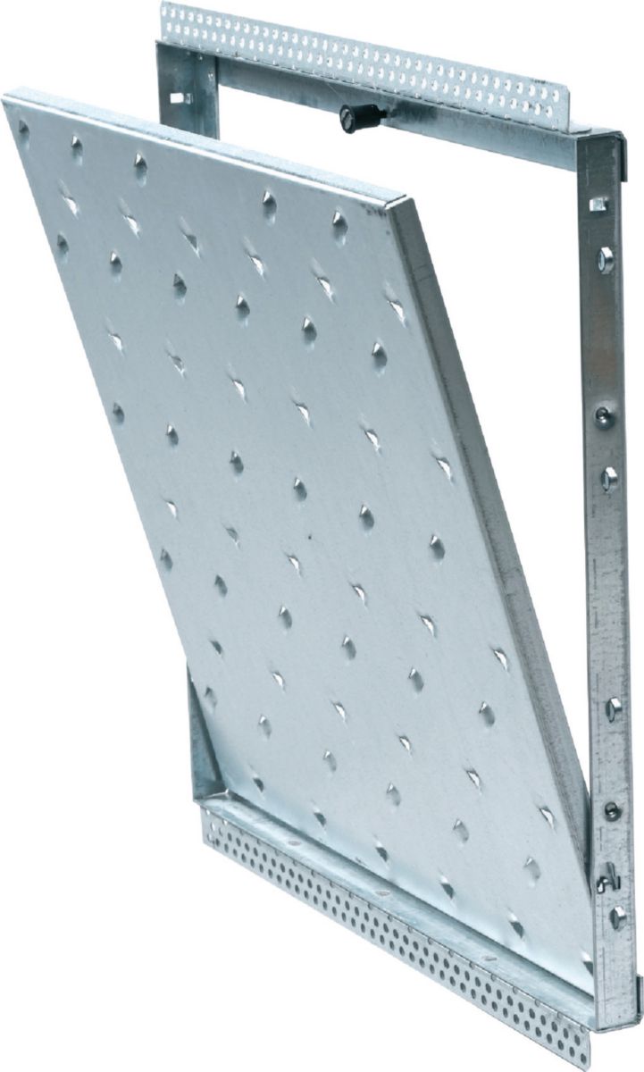 SANITRAP Trappe de visite métal galva 40x40cm pour 4 carreaux 20x20cm TCMP4040 POINT.P