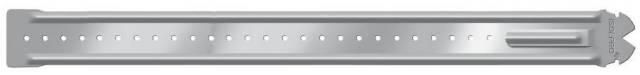 Suspente avec languette pour fourrure F47 - L. 500 mm - boîte de 25 pcs