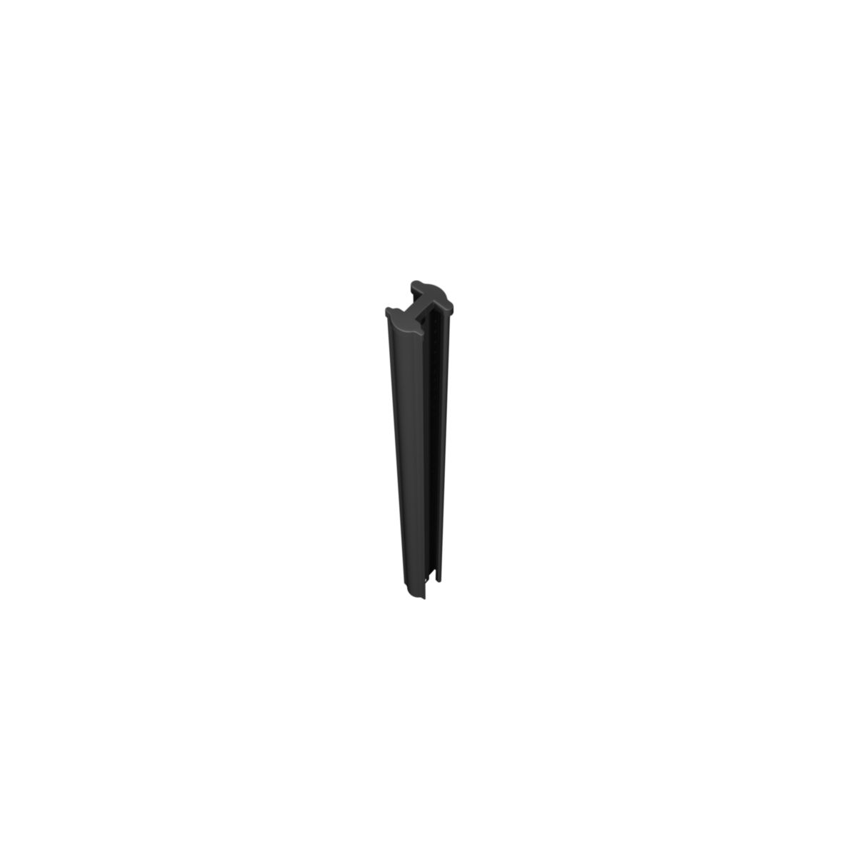 Poteau GIGACLIP vert 6005 80 x 60 mm hauteur 160 cm