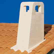 PoêLe Topper Pour Conduit D'éVent De Toit Chapeau De