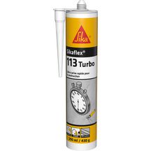 Colle d'assemblage rapide Sikaflex-113 Turbo - blanc - cartouche de 300 ml