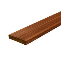 Terrasse bois lame pin sylvestre Isea - traité classe 4 marron - 27x145 mm - L. 4,20 m