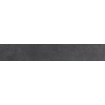 Grès Cérame émaillé Arte Deco New Chill Antrasit plinthe 7,2 X 44,7 cm