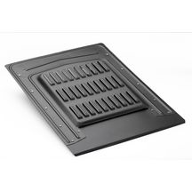 Chatière INTEGRA anthra-zinc pour couvertures en ardoises ou bardeaux bitumineux 210679000 VM