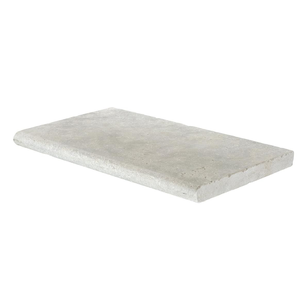 CUPASTONE - Margelle d'angle calcaire avallon 43 x 43 x 3,7 cm | POINT.P
