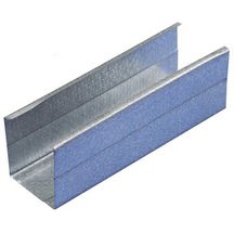 Montant métallique pour plaque de plâtre M48/35 - L. 2,99 m - ailes 35 mm