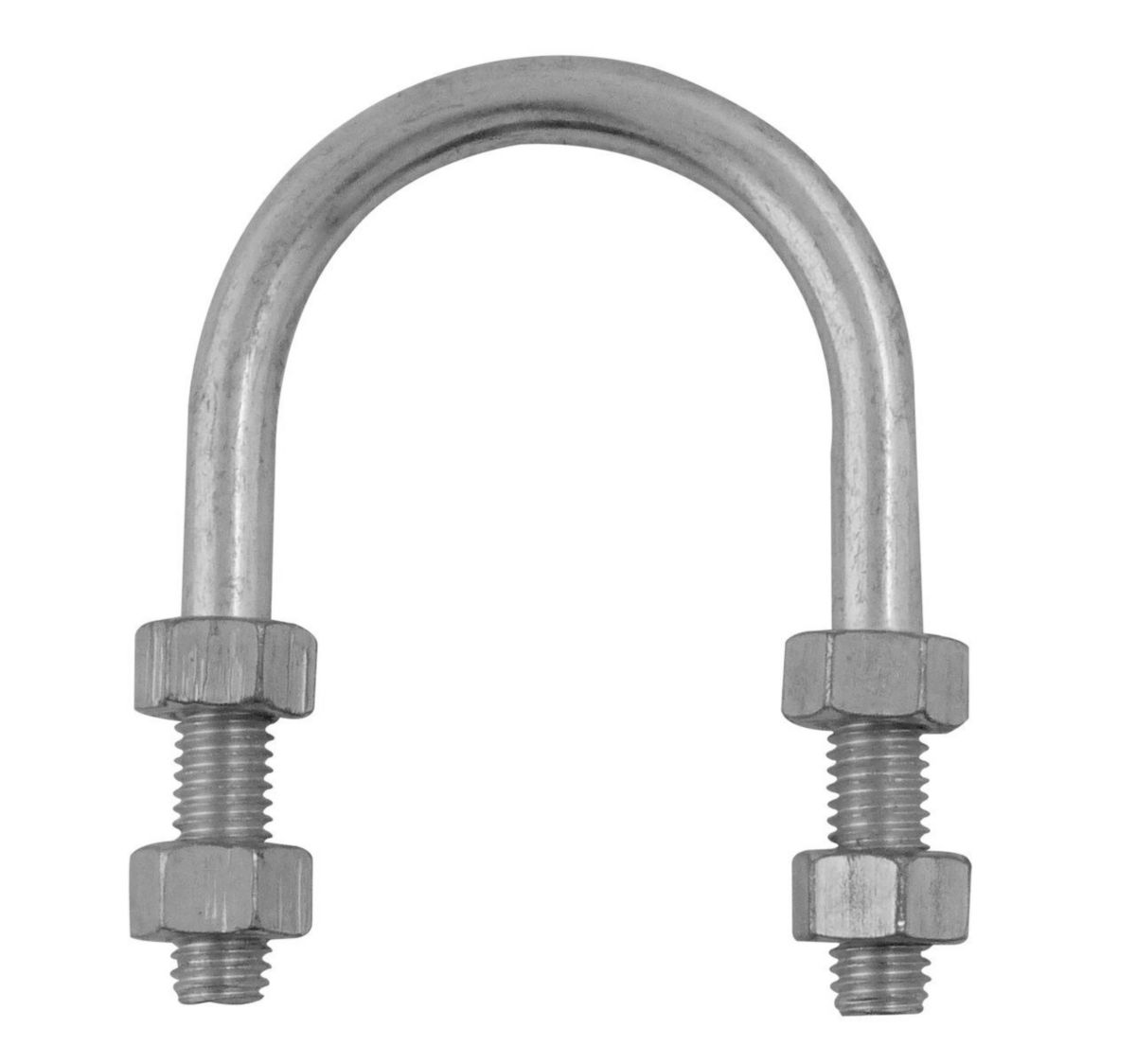 4 Bulloni A U M8 In Acciaio Inox - 70x110 Mm, Con Piastre E Dadi, Per Applicazioni Auto, Industriali E Domestiche - Foto 7