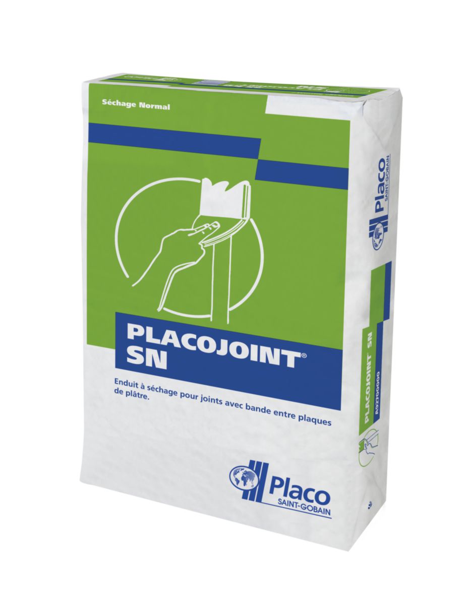 PLACO - Enduit poudre à séchage Placojoint SN - sac de 25 kg | POINT.P