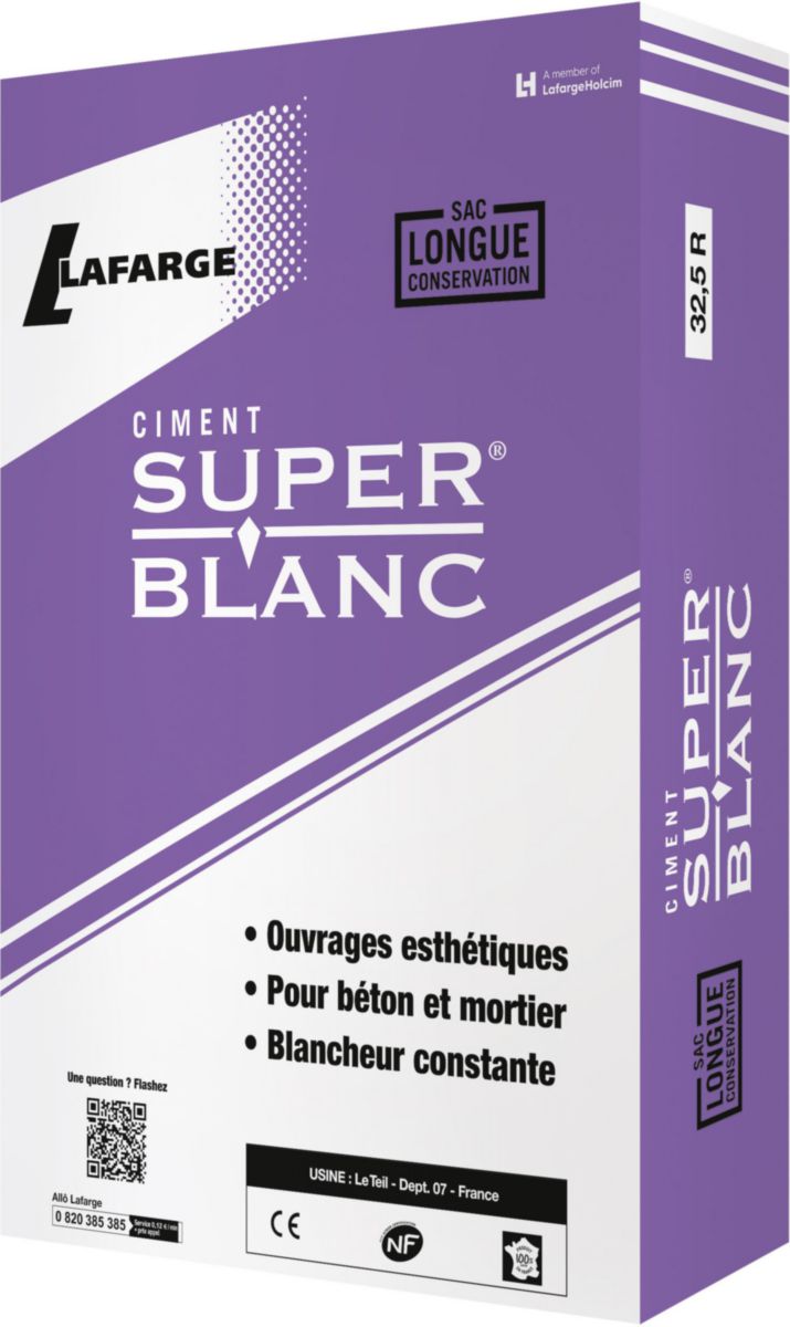sac ciment lafarge 25 kg