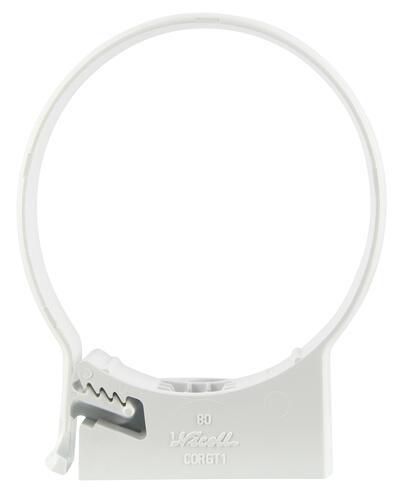 Collier à Bride En Polypropylène Gris Diam. 100 Mm - Sachet De 2 Pièces | BigMat