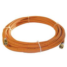 Tuyau caoutchouc pour chalumeau butane propane - l. 10 m - Ø int. 6,3 mm