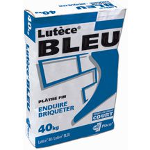 Plâtre fin manuel Lutèce bleu - sac de 25 kg
