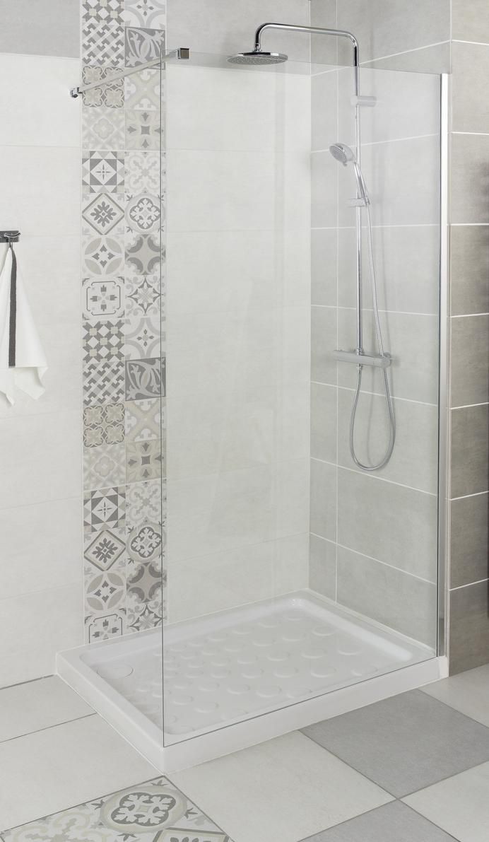 ALTERNA - Paroi de douche droite Concerto Walk - 2x0,9 m