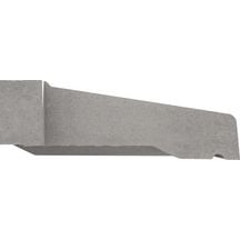 Appui Fenêtre à pose Simplifiée Réf. APPS35160B blanc cassé longueur Tableau 150 cm - longueur Appui 158 cm largeur 35 cm Hauteur 6 cm
