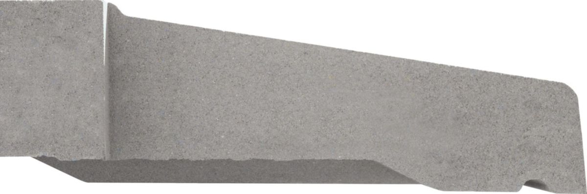 Appui Fenêtre à pose Simplifiée Réf. APPS35160B blanc cassé longueur Tableau 150 cm - longueur Appui 158 cm largeur 35 cm Hauteur 6 cm