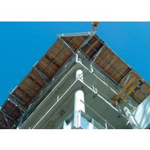 Planche en sapin peinte en rouge - 32x150 mm - l. 4 m