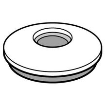 Rondelle Vulca aluminium 16x6,5x2mm sachet de 100 Réf: 299670000