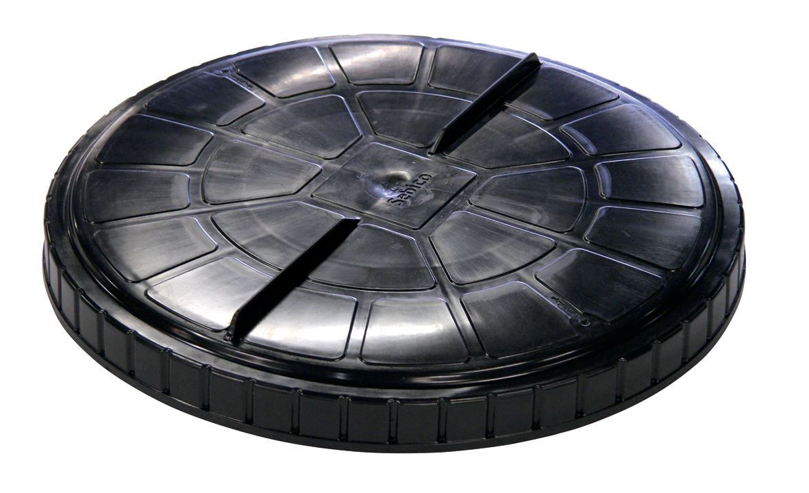 SEBICO Couvercle fosse en polyéthylène pour regard polyéthylène D56 POINT.P