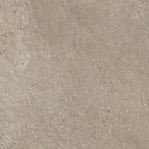 Carrelage de sol extérieur Mystone Limestone - grès cérame rectifié - ton taupe structuré - 80x80 cm - ép. 20 mm