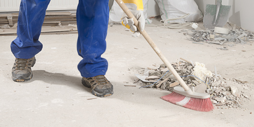 Déchets de chantier BTP