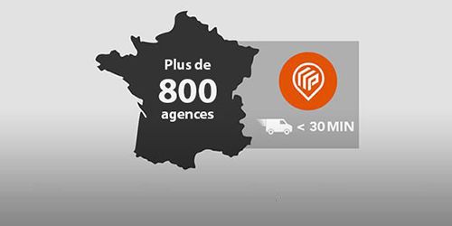 Plus de 800 agences partout en France
