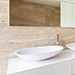 Carrelage salle de bain effet marbre