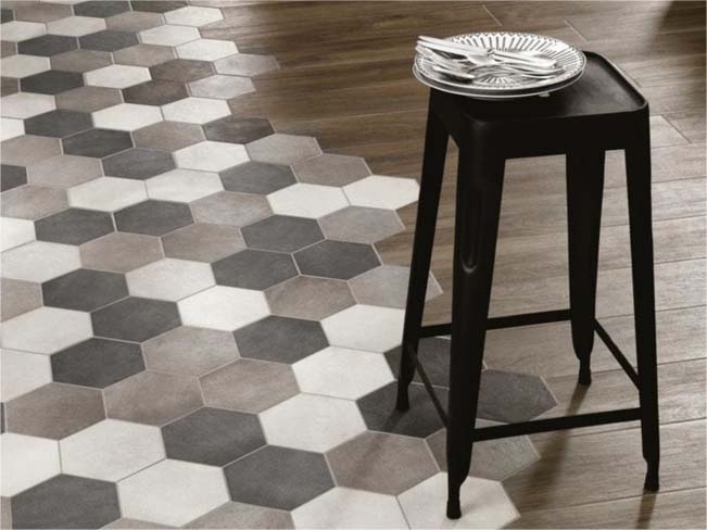 Tendance carrelage hexagonal