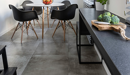 Carrelage imitation béton