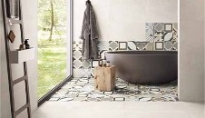 carrelage salle de bain sol et mur