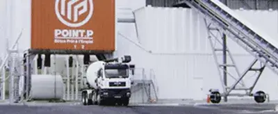 Beton pret a l emploi BPE indispensable aux entreprises de la construction et des travaux publics POINT.P