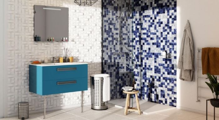 mosaique de salle de bain