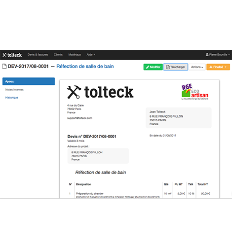 Logiciel devis facture bâtiment gratuit mac Logiciel devis facture bâtiment gratuit mac