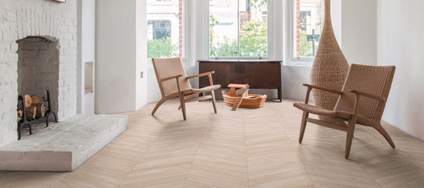 Sol imitation parquet